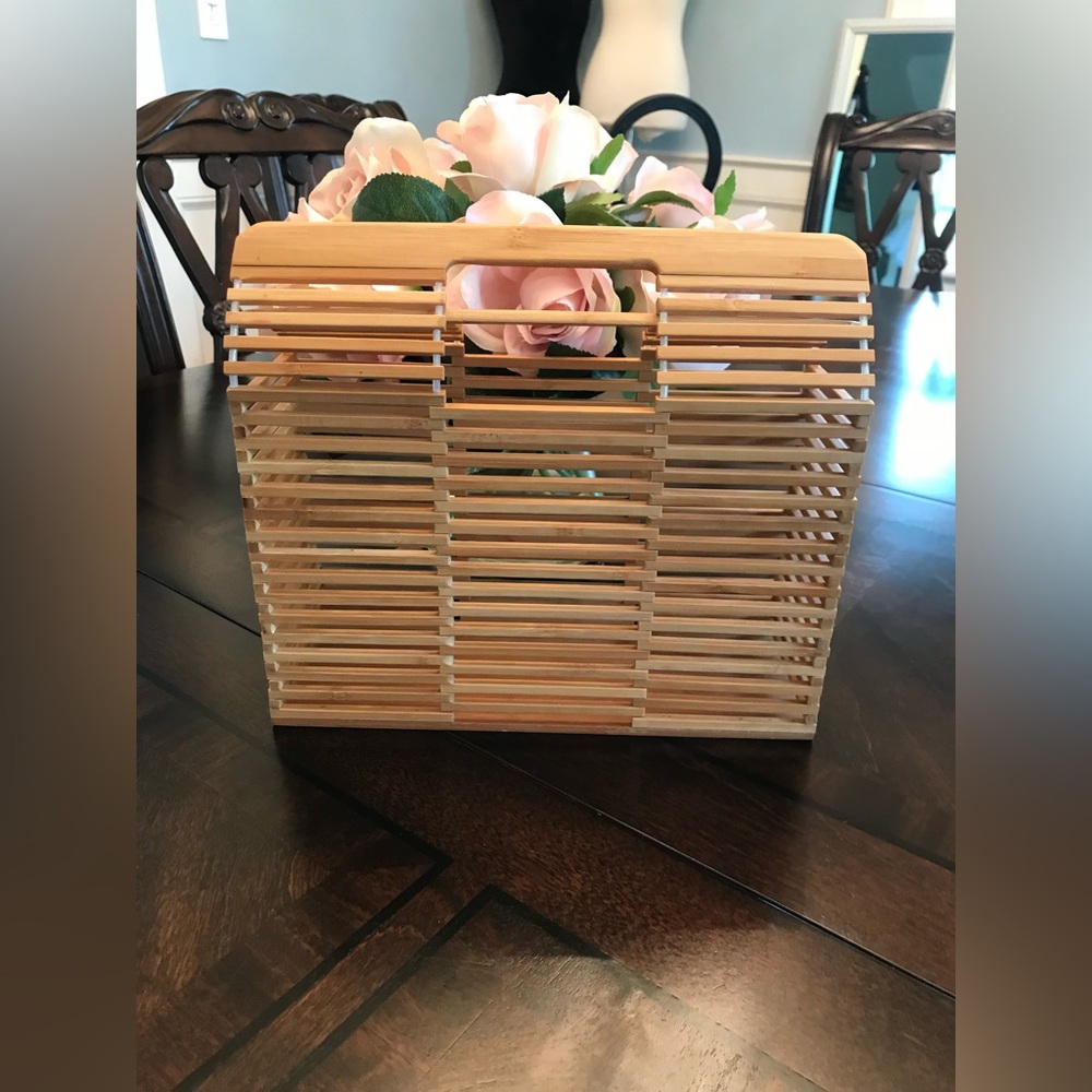 Bamboo Cage Bag Clutch